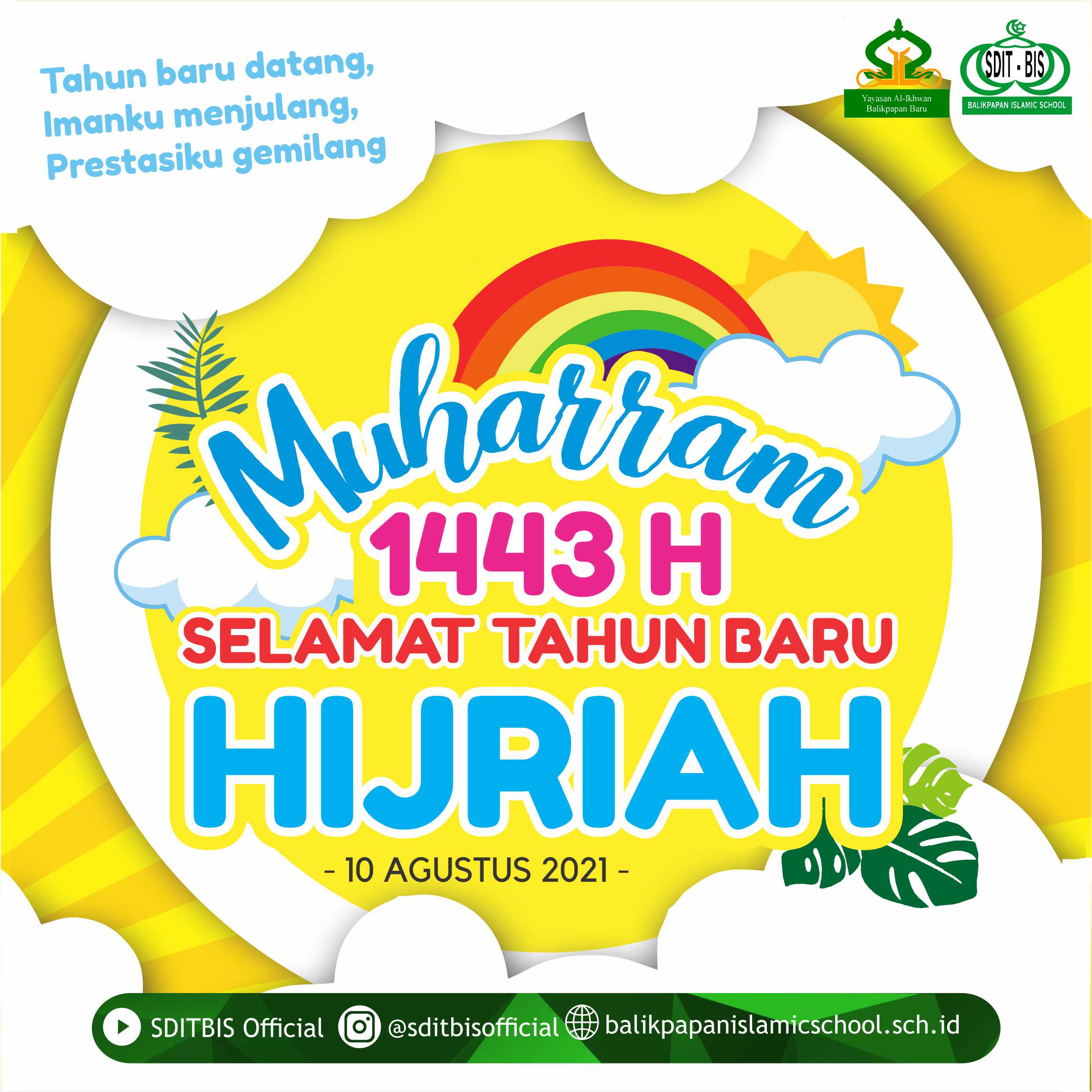 Selamat Tahun Baru Islam 1 Muharram 1443 H