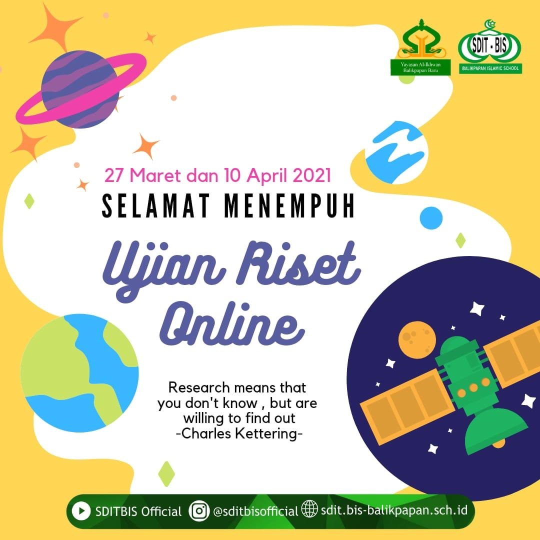 UJIAN RISET ONLINE BATCH 3